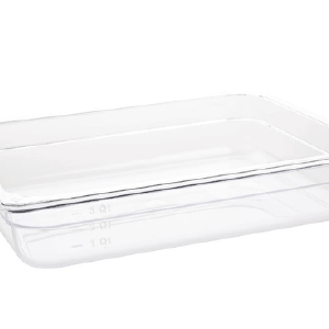 Vogue Clear Polycarbonate 1/2 Gastronorm Trays Cheap With Credit Card