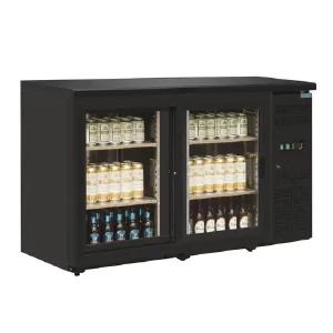 Polar U-Series Back Bar Display Cooler Double Door CS102-A Cheap Sale Excellent