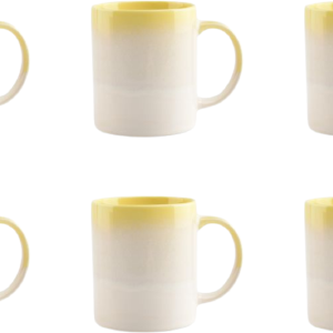 Ona Koffiekopjes Vera 270 ml - Geel - 6 stuks High Quality Cheap Pice