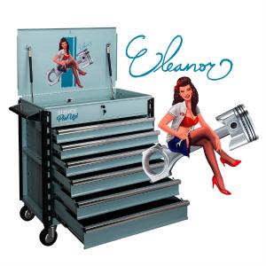 Sunex Tools Full-Drawer Service Cart, Pin Up Girl Eleanor SUN8057XTELEANOR Sunex Wiki Sale Online