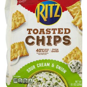 Ritz Toasted Sour Cream And Onion Chips 8.1oz Buy Cheap Eastbay
