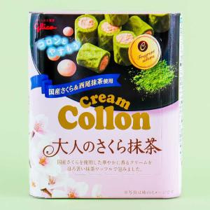 Glico Collon Biscuit Roll - Sakura & Matcha Sale Amazon