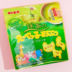 Ginbis Tabekko Animal Biscuits - Matcha Latest Collections Sale Online