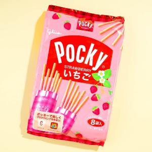 Giant Strawberry Pocky Biscuit Sticks Pack - 8 pcs Outlet Largest Supplier