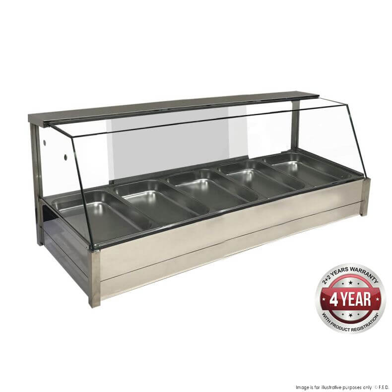 Bonvue Angled Countertop Heated Bain Marie BM17TD Enjoy Cheap Online
