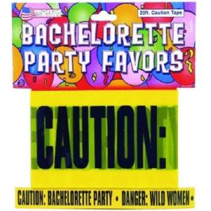 BP Bachelorette Party Favors 20ft Caution Tape Free Shipping Pices