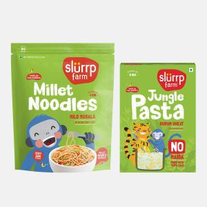 Millet Noodles – Mild Masala & Jungle Pasta Combo | Made with 100% Real Ingredients Free Shipping Wiki