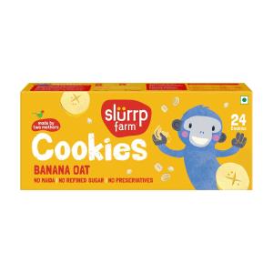 No Maida No Refined Sugar Banana Oat Cookies | Healthy Multigrain Cookies Pack of 3 Huge Surprise