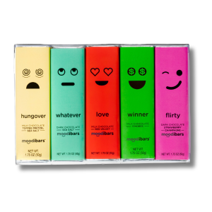 "High Five" - Moodibar Gourmet Belgian Chocolate 5 Bar Gift Pack Sale Pre Order