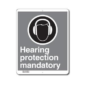 HEARING PROTECTION MANDATORY - CSA SIGN Free Shipping Tumblr