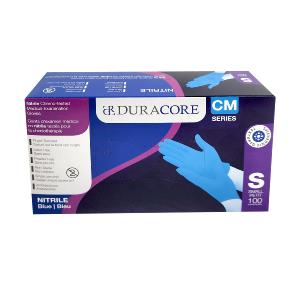 DURACORE, Blue Nitrile Chemo-tested Medical Examination Gloves, 3.2mil, Box of 100 Release Dates