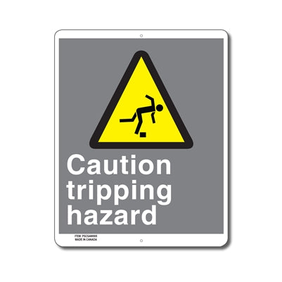 CAUTION TRIPPING HAZARD - SIGN Sale New Styles