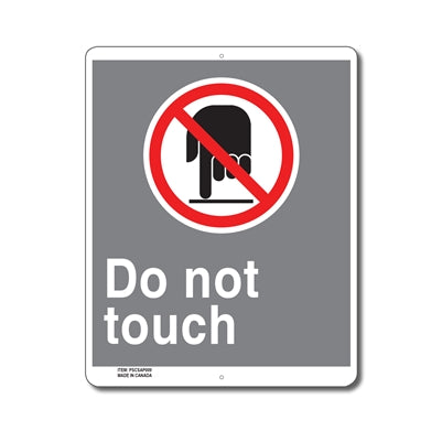 DO NOT TOUCH - CSA SIGN Buy Cheap Explore