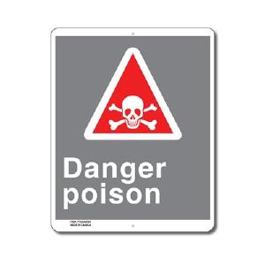 DANGER POISON - SIGN Cheapest Pice For Sale