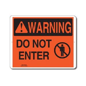 DO NOT ENTER - WARNING SIGN Buy Cheap Perfect
