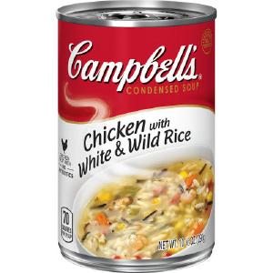 Campbells Chicken White Wild Rice 10.5oz Low Pice Fee Shipping For Sale