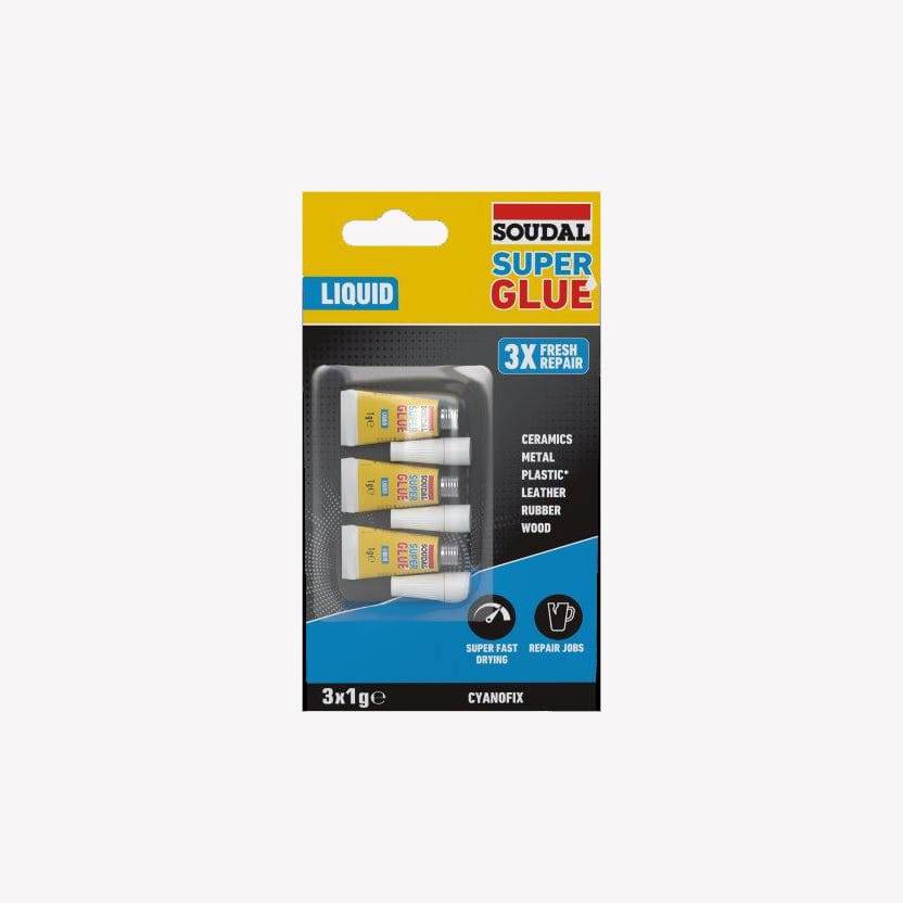 Super Glue Liquid 3x1g Outlet 100% Original
