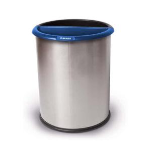 Commercial Zone 3.2 Gal InnRoom Trash Can and Waste Bin Container, Silver (Used) Clearance Inexpensive