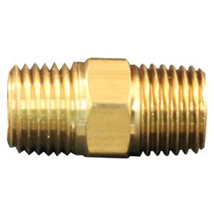 M. Hex Nipple, 1/4" NPT, 2/cd MILS-646 Milton Industries Cheapest Pice