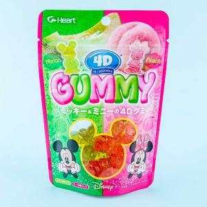 Disney Character 4D Gummy Candy - Melon & Peach Free Shipping Reliable