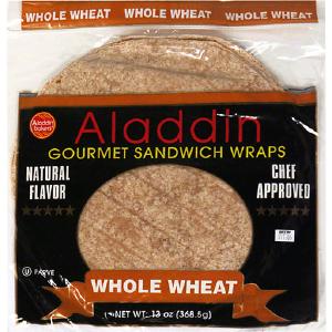 Aladdin Whole Wheat Wraps 13oz Buy Sale Online