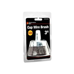 3" Cup Wire Brush - Coarse WLMW1214C Wilmar Corp. / Performance Tool Sale Top Quality