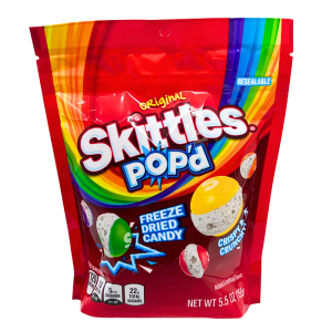 Skittles Pop'd Original Freeze Dried Pouch - 5.5oz How Much Sale Online