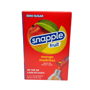 Snapple Singles To Go Zero Sugar Mango Madness Cheap Sale Release Dates