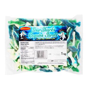 McCormicks Sour Sharks Gummy Candy - 1kg Comfortable Cheap Pice