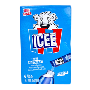 Singles To Go Icee Blue Raspberry (9.9g) Buy Cheap Low Shipping
