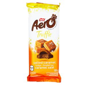 Aero Truffle Salted Caramel Fudge Bar - 105g Clearance Fast Delivery