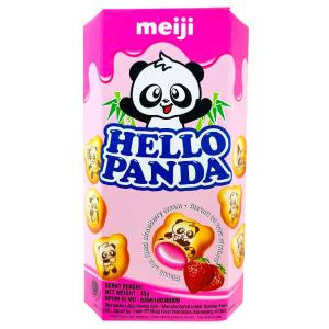 Meiji Hello Panda Strawberry - 45g (Indonesia) **BB 2025/Apr/01** Online Online Cheap Online