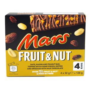 Mars Triple Treat Fruit & Nut 4pk (UK) - 128g Amazon For Sale