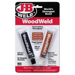 WoodWeld Wool Epoxy Adhesive 2oz JBW8251 J B Weld Cheap Sale