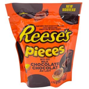 Reese's Pieces With Milk Chocolate Candy - 170g Pre Order For Sale