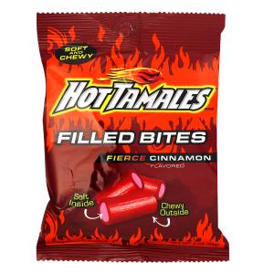 Hot Tamales Filled Bites Fierce Cinnamon - 85g Shop Offer Online