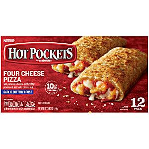 Nestle Hot Pockets Four Cheese Pizza 12s Cheap Sale Countdown Package