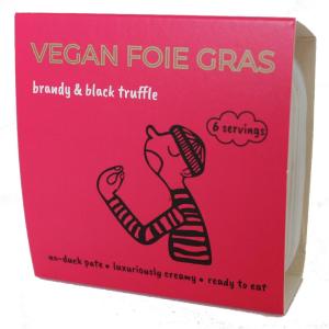 Shocken Foods Vegan Foie Gras - Pate with Foraged Black Truffle & Brandy 120g Official For Sale