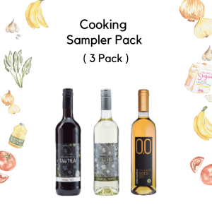 Cooking Non-alcoholic Wine Sampler Pack (3-Bottles) Free Shipping Shop
