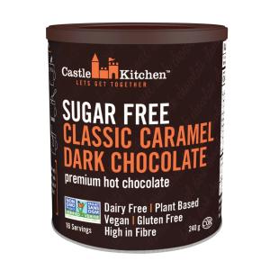 Castle Kitchen Sugar Free Classic Caramel Dark Hot Chocolate Mix - 400g Sale Big Discount