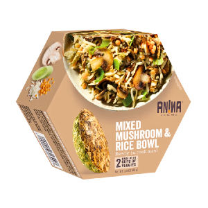 Anina Mixed Mushroom & Rice Bowl - 80g Cheapest Online