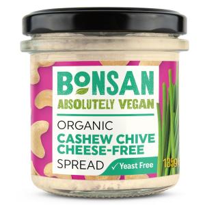 Bonsan Organic Cashew Chive Cheese-Free Spread 135g Buy Cheap 2025