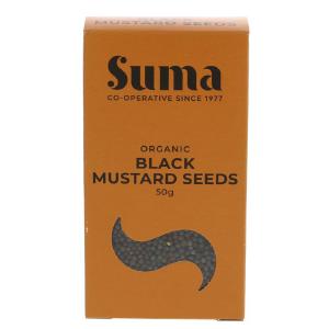 Suma Organic Black Mustard Seed 50g Cheap