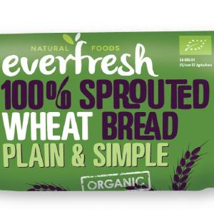 Everfresh Natural Foods Organic 100% Sprouted Wheat Bread 400g Cheap Sale Outlet