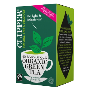 Clipper Organic Pure Green Tea 40 Unbleached Bags 2025 Unisex Online