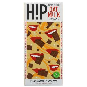 H!P Salted Caramel Oat M!lk Chocolate 70g Geniue Stockist For Sale