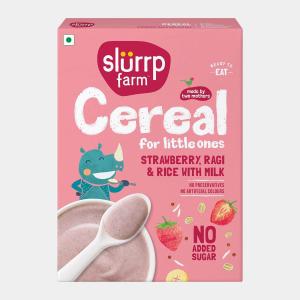 Strawberry, Ragi & Rice Cereal Real For Sale