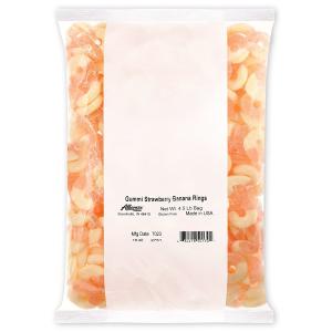 Gummi Strawberry Banana Rings 4.5 lb. Bag Looking For