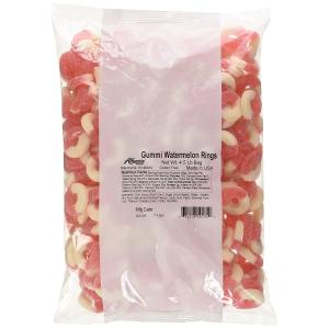 Gummi Watermelon Rings 4.5 lb. Bag Real Online