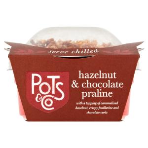 Pots Chocolate Hazelnut Praline  85g Cheap